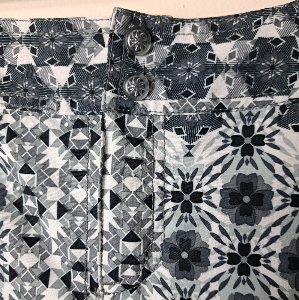ATHLETA Whatever Size 8 Floral Print Skort  A Line Skirt Built In Shorts - Picture 2 of 12